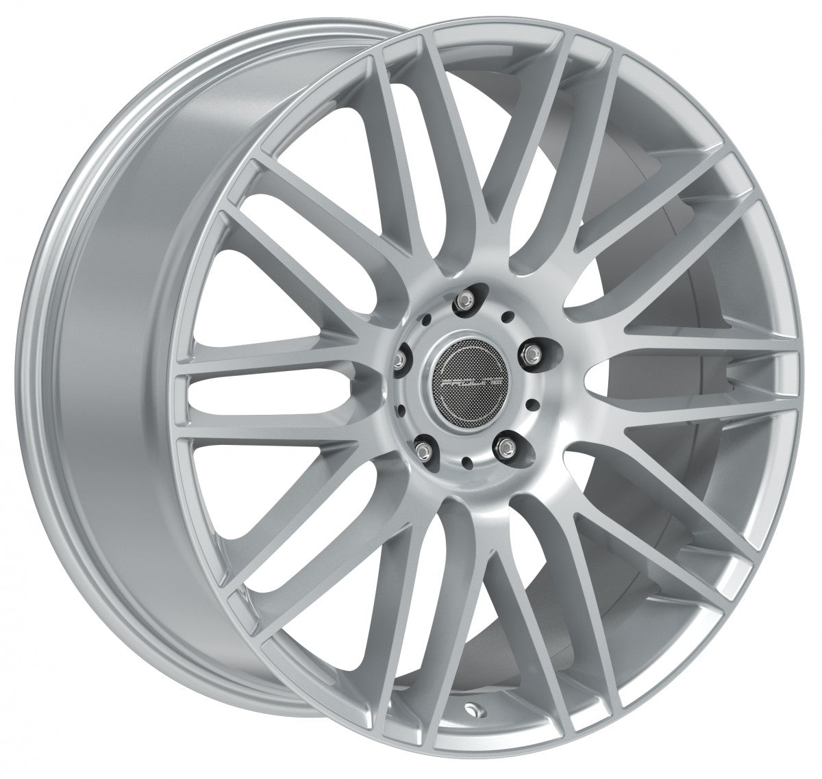 Proline PXK metallic silver Alufelge 8.5x19 Zoll ET40 LK 5x108 ML74.1