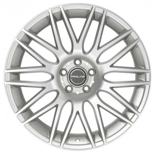 Proline PXK metallic silver Alufelge 8.5x19 Zoll ET40 LK 5x108 ML74.1 – Bild 2