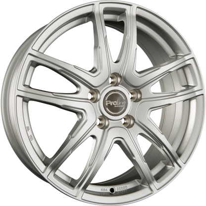 Proline VX100 Arctic Silver (AS) Alufelge 7x17 Zoll ET40 LK 4x100 ML63.3 – Bild 2