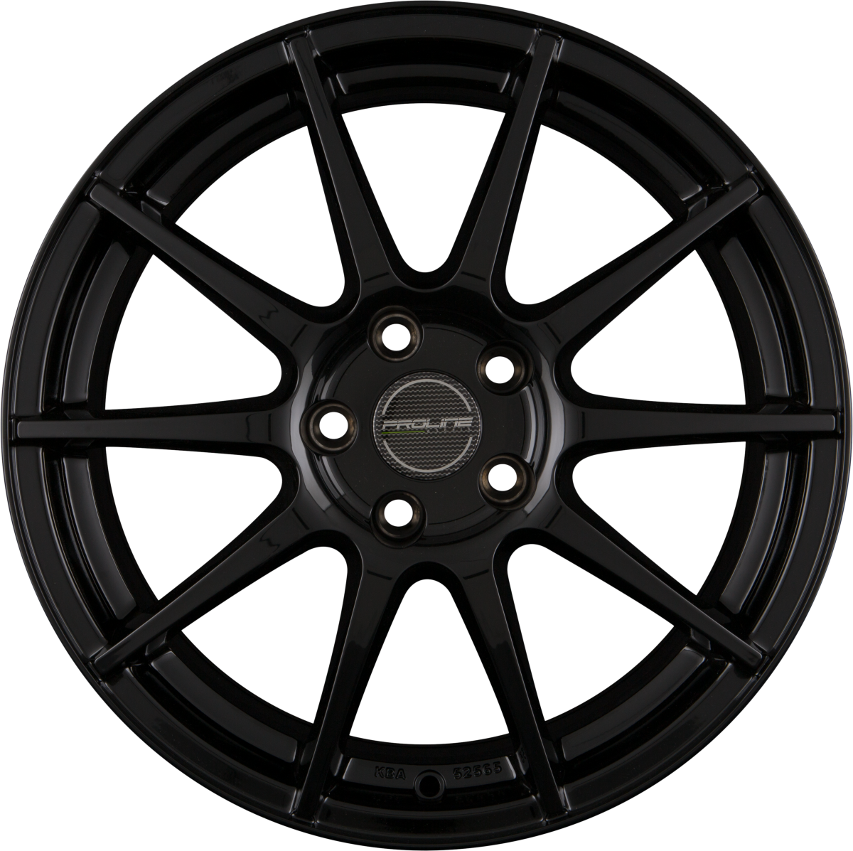 Proline UX100 Black Glossy (BG) Alufelge 7.5x17 Zoll ET40 LK 5x115 ML70.2
