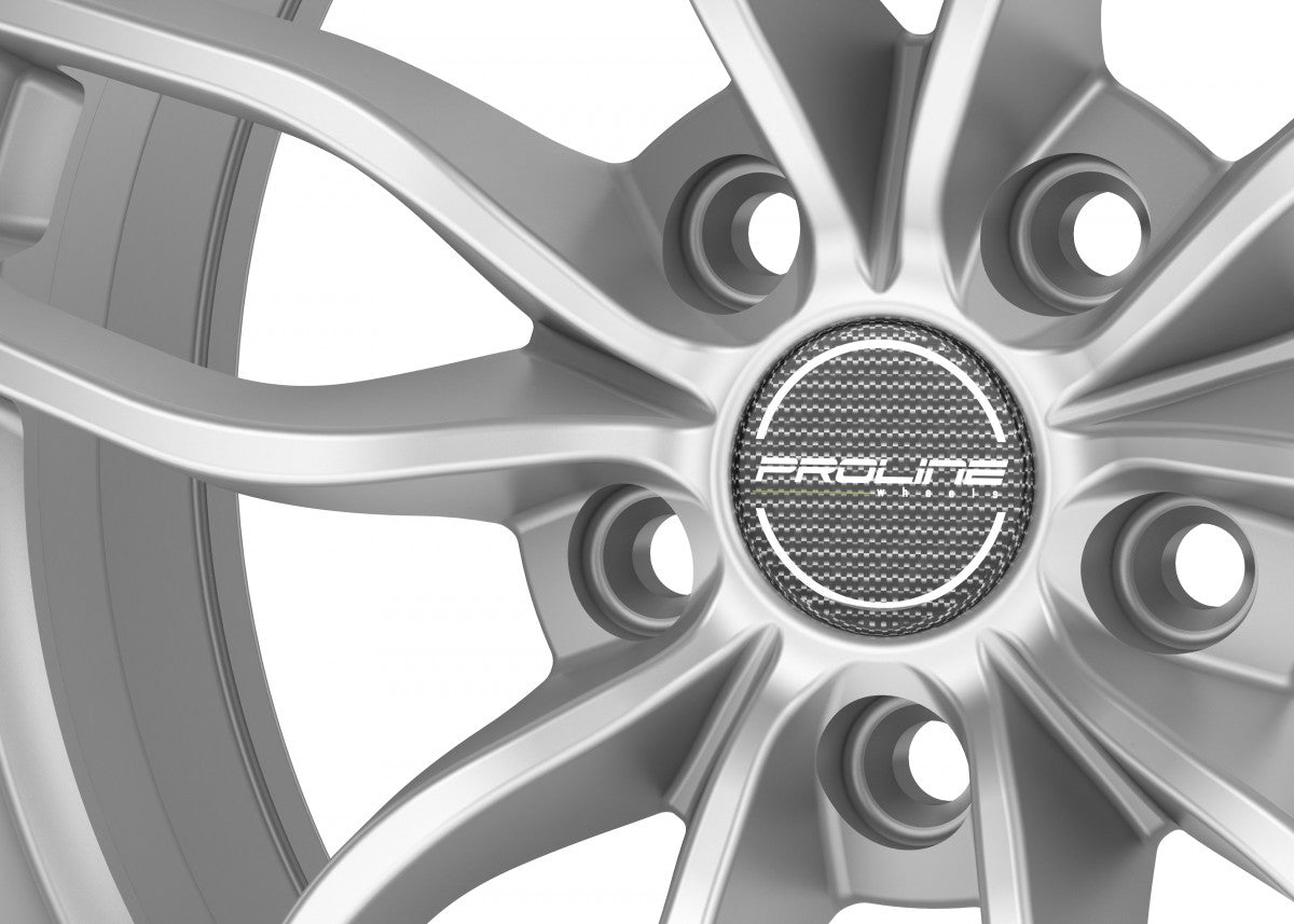 Proline ZX100 arctic silver Alufelge 7.5x18 Zoll ET42 LK 5x114.3 ML74.1 – Bild 5