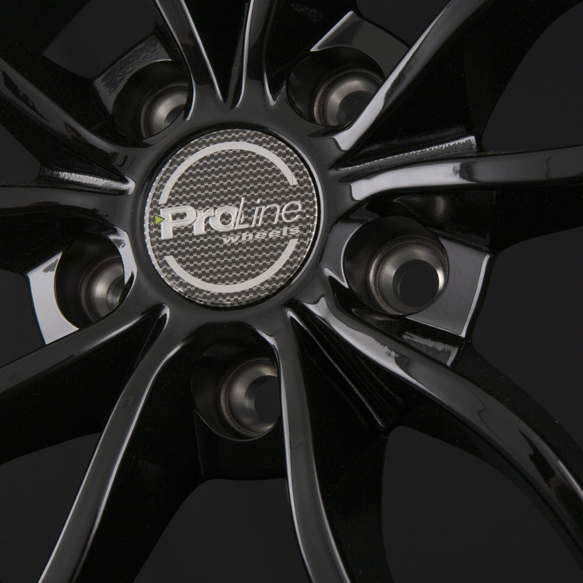 Proline ZX100 Black Glossy (BG) Alufelge 8x19 Zoll ET45 LK 5x108 ML74.1 – Bild 4