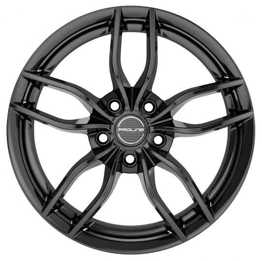 Proline ZX100 black glossy Alufelge 8x20 Zoll ET40 LK 5x114.3 ML74.1 – Bild 2