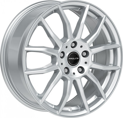 Proline AX100 arctic silver Alufelge 7x17 Zoll ET40 LK 5x114.3 ML74.1 – Bild 3