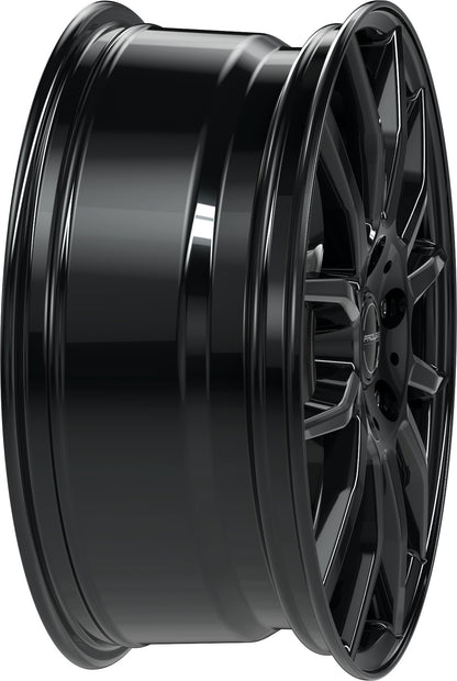 Proline AX100 black glossy Alufelge 7.5x18 Zoll ET40 LK 5x114.3 ML74.1 – Bild 4