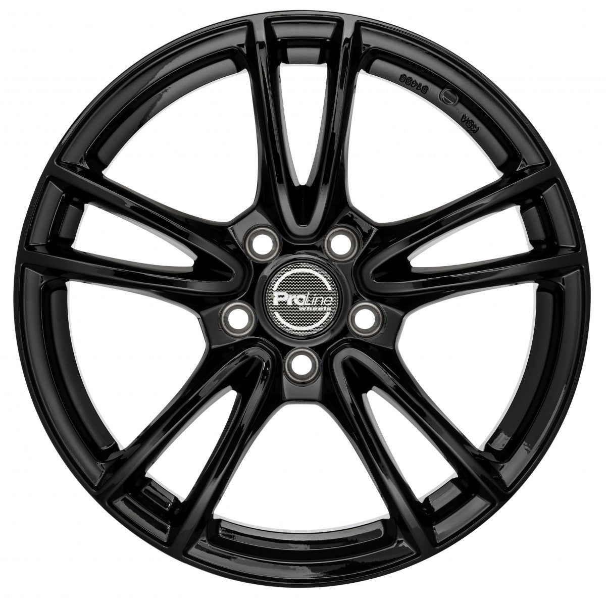 Proline CX300 black glossy Alufelge 8.5x20 Zoll ET45 LK 5x112 ML66.5 – Bild 2