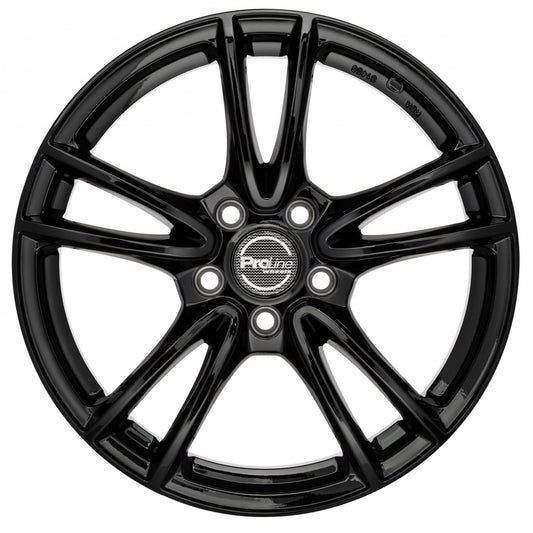 Proline CX300 black glossy Alufelge 8.5x20 Zoll ET45 LK 5x112 ML66.5 – Bild 2