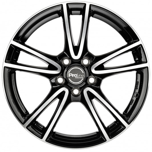 Proline CX300 black polished Alufelge 8.5x20 Zoll ET45 LK 5x112 ML66.5 – Bild 2