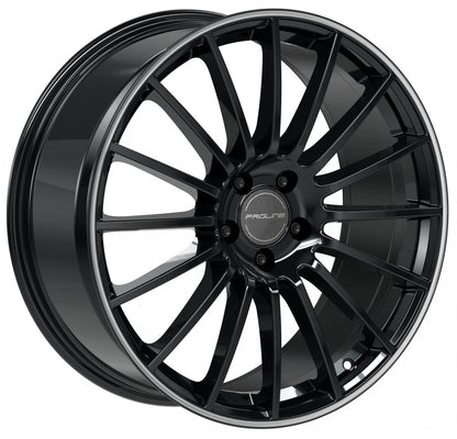 Proline PXW black rim polished Alufelge 8.5x20 Zoll ET45 LK 5x112 ML66.5