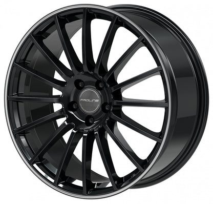 Proline PXW black rim polished Alufelge 8.5x20 Zoll ET45 LK 5x112 ML66.5 – Bild 4