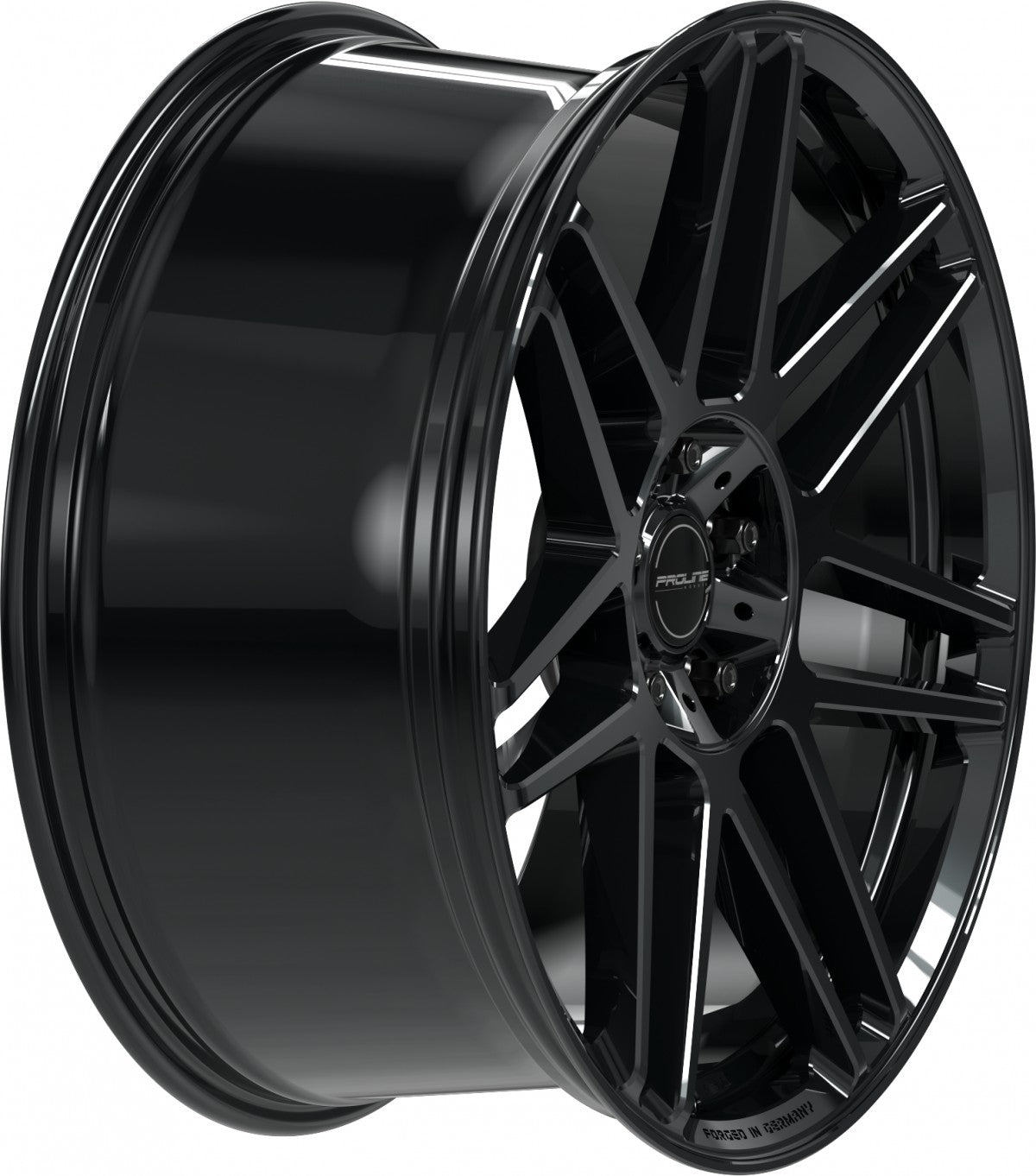 Proline PFG forged black glossy Alufelge 10x22 Zoll ET35 LK 5x130 ML84 – Bild 4