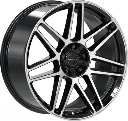 Proline PFG forged black polished Alufelge 10x22 Zoll ET35 LK 5x130 ML84