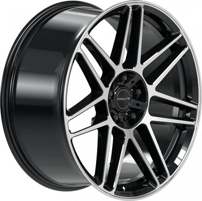 Proline PFG forged black polished Alufelge 10x22 Zoll ET35 LK 5x130 ML84 – Bild 3