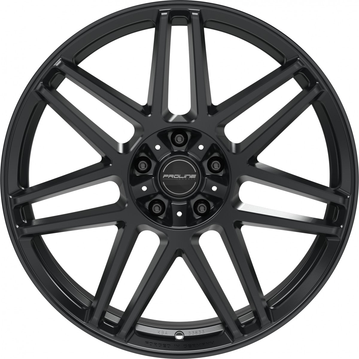 Proline PFG forged black matt Alufelge 10x22 Zoll ET35 LK 5x130 ML84 – Bild 2