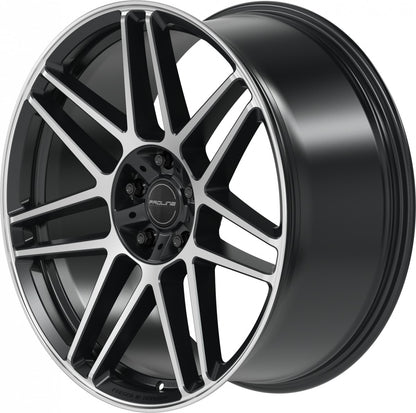 Proline PFG forged black matt polished Alufelge 10x22 Zoll ET35 LK 5x130 ML84 – Bild 5