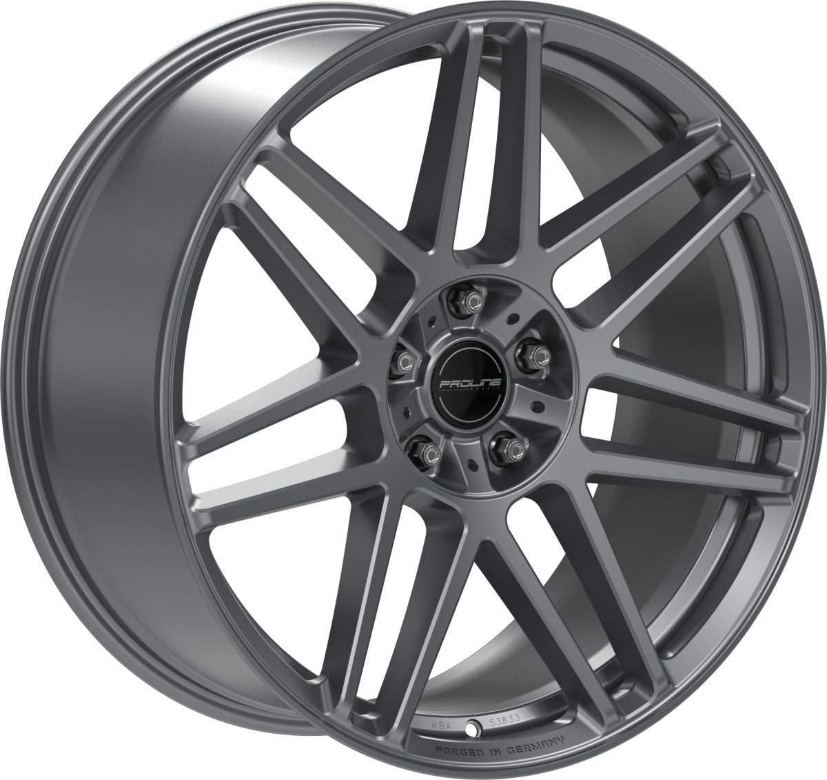 Proline PFG forged matt grey Alufelge 10x22 Zoll ET35 LK 5x130 ML84