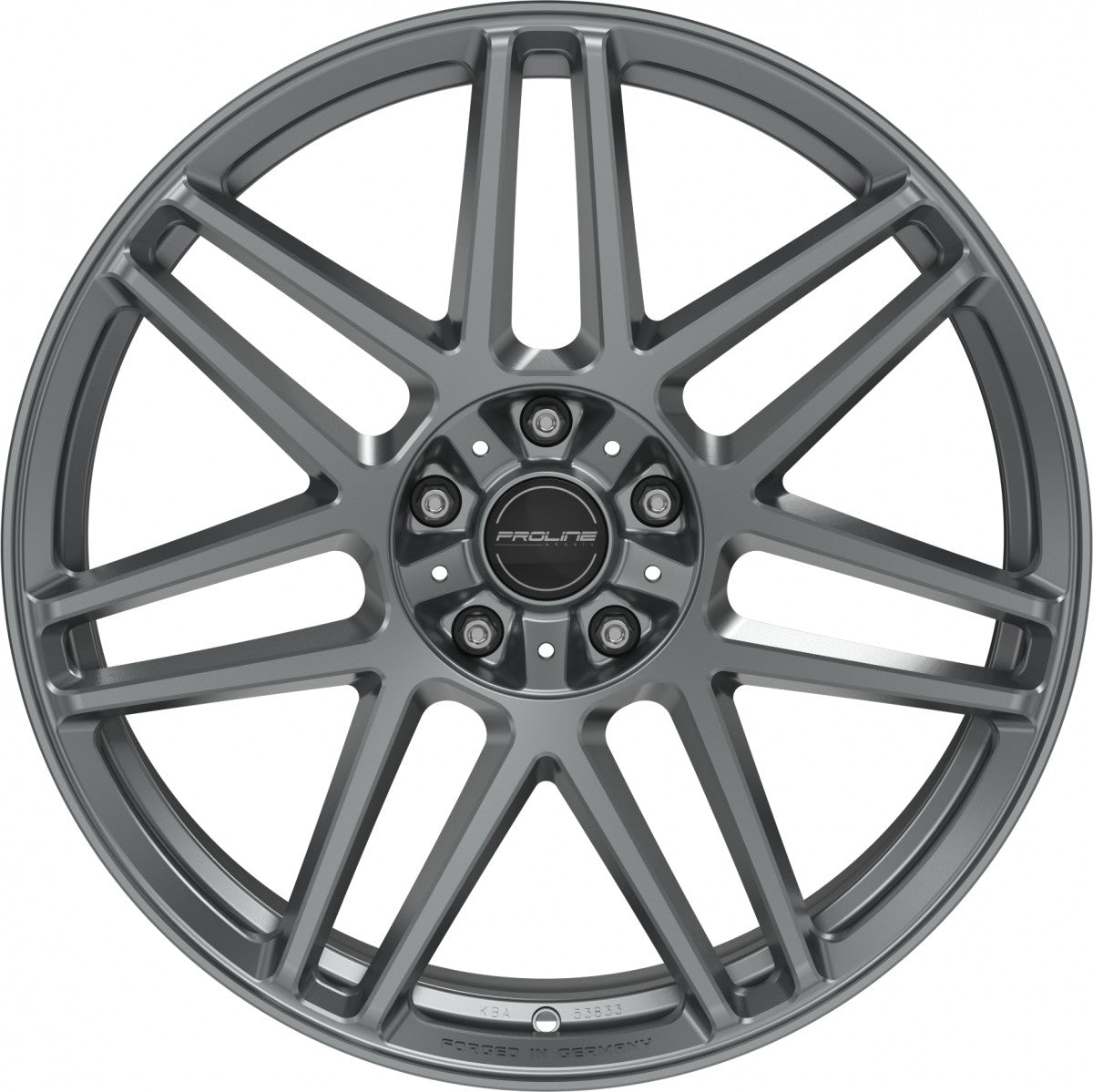 Proline PFG forged matt grey Alufelge 10x22 Zoll ET35 LK 5x130 ML84 – Bild 2
