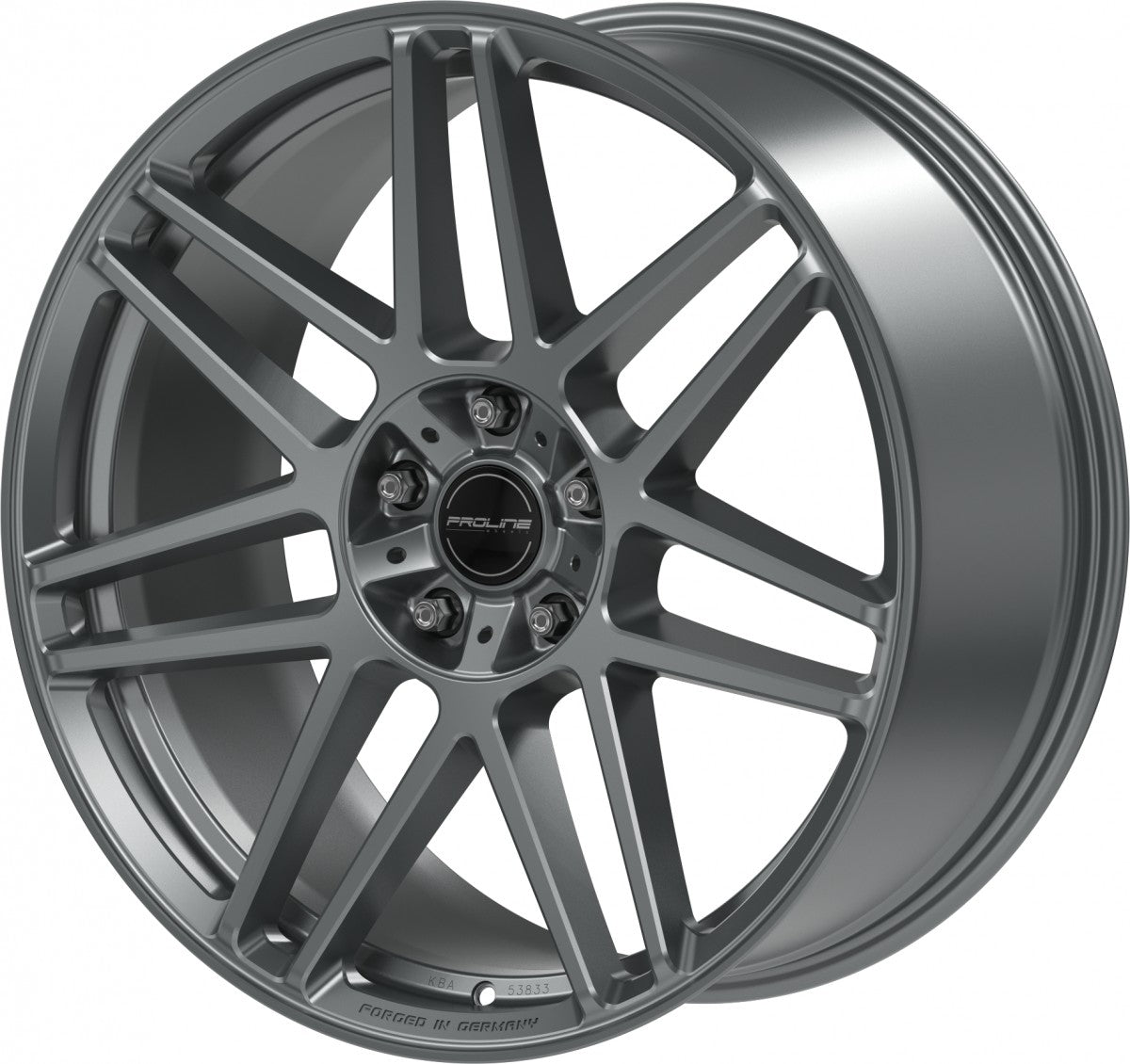 Proline PFG forged matt grey Alufelge 10x22 Zoll ET35 LK 5x130 ML84 – Bild 5