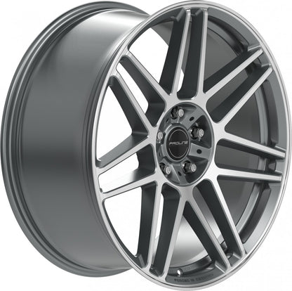 Proline PFG forged matt grey polished Alufelge 10x22 Zoll ET35 LK 5x130 ML84 – Bild 3