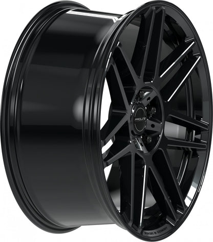 Proline PFG forged black glossy Alufelge 10x22 Zoll ET21 LK 5x130 ML84 – Bild 4