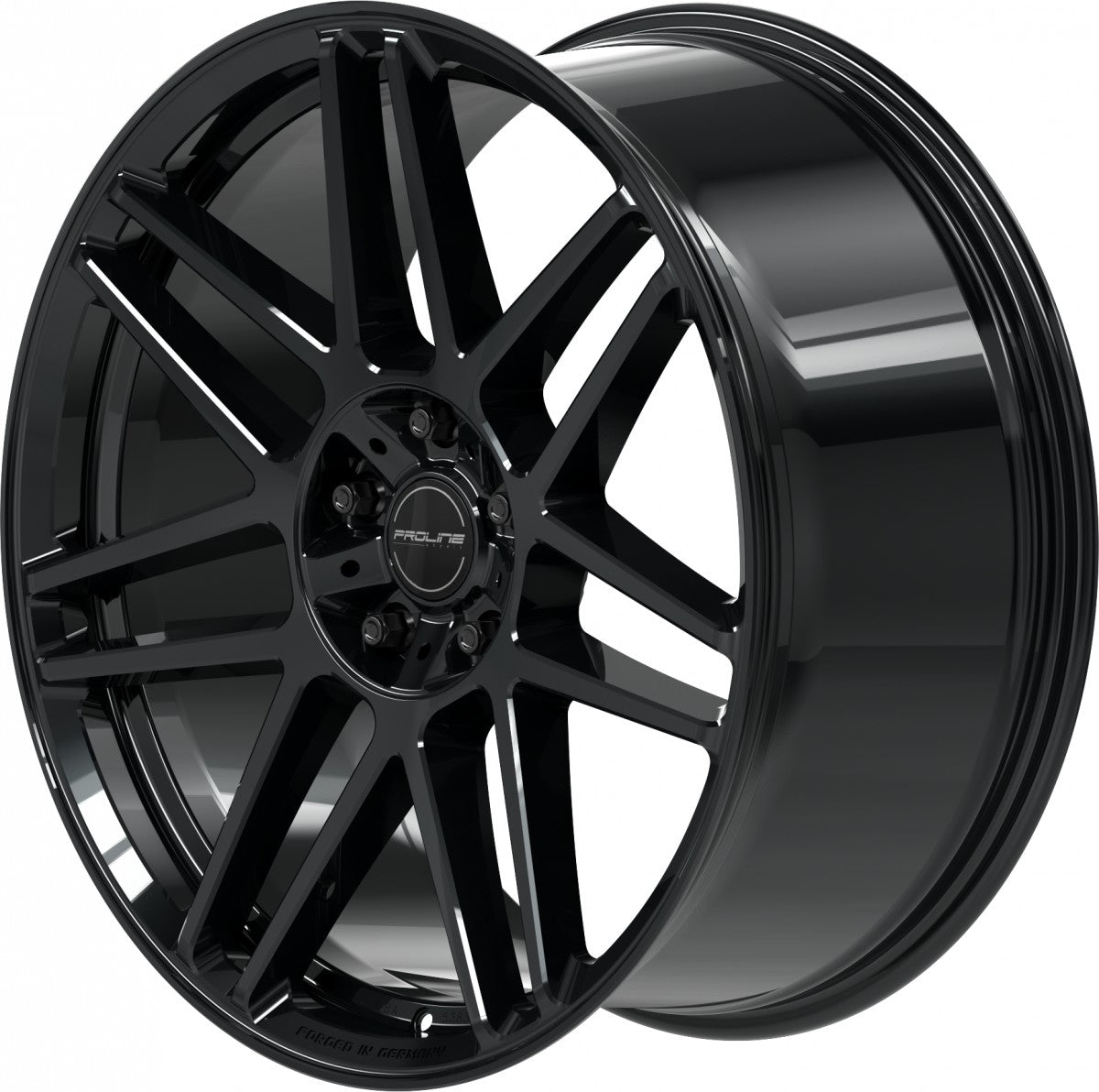 Proline PFG forged black glossy Alufelge 10x22 Zoll ET21 LK 5x130 ML84 – Bild 6