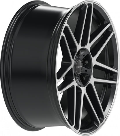 Proline PFG forged black matt polished Alufelge 10x22 Zoll ET21 LK 5x130 ML84 – Bild 4