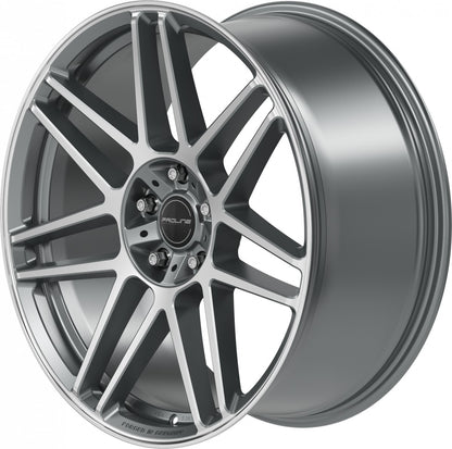 Proline PFG forged matt grey polished Alufelge 10x22 Zoll ET21 LK 5x130 ML84 – Bild 6