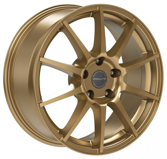 Proline UX100 gold matt Alufelge 7x17 Zoll ET46 LK 4x100 ML63.3