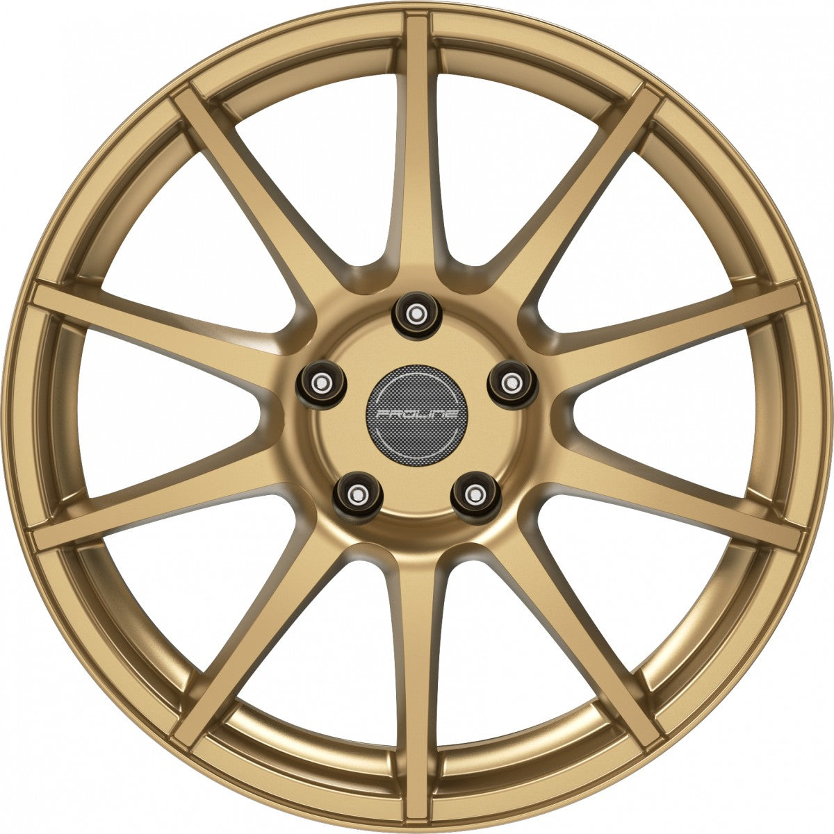 Proline UX100 gold matt Alufelge 7x17 Zoll ET46 LK 4x100 ML63.3 – Bild 2