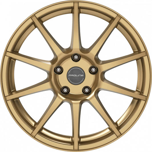 Proline UX100 gold matt Alufelge 7x17 Zoll ET46 LK 4x100 ML63.3 – Bild 2
