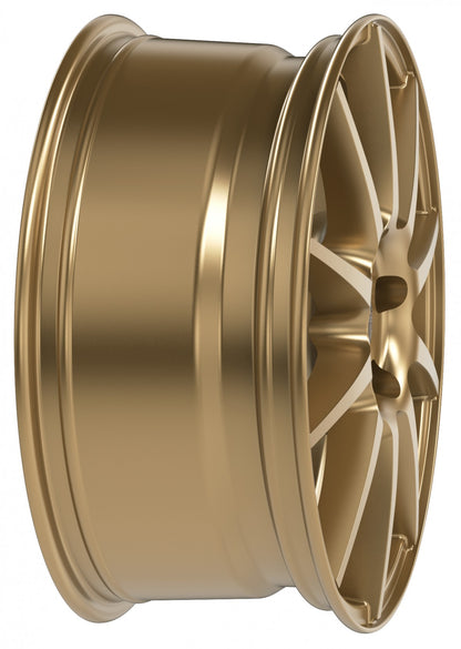 Proline UX100 gold matt Alufelge 7x17 Zoll ET46 LK 4x100 ML63.3 – Bild 3