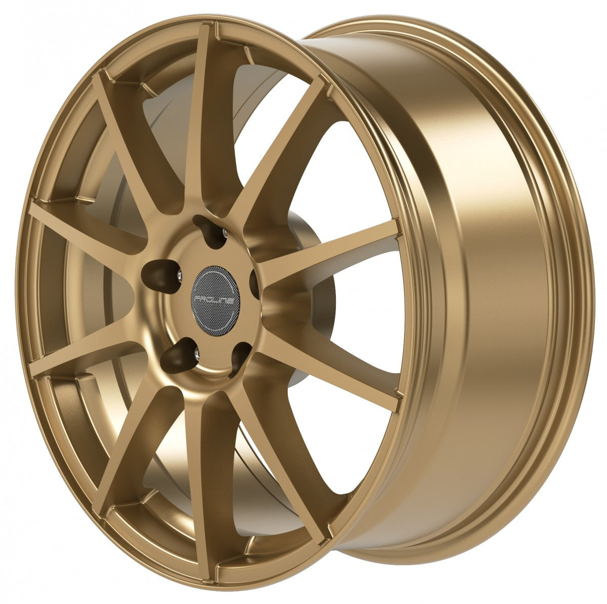 Proline UX100 gold matt Alufelge 7x17 Zoll ET46 LK 4x100 ML63.3 – Bild 4