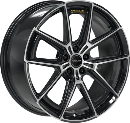 Proline PF25 forged black polished Alufelge 10.5x20 Zoll ET40 LK 5x112 ML66.5