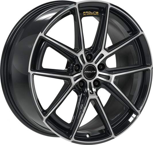 Proline PF25 forged black polished Alufelge 10.5x20 Zoll ET40 LK 5x112 ML66.5