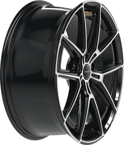 Proline PF25 forged black polished Alufelge 10.5x20 Zoll ET40 LK 5x112 ML66.5 – Bild 4