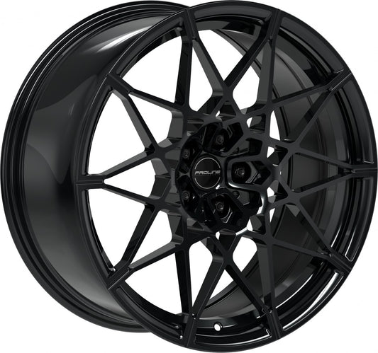 Proline PFM forged black glossy Alufelge 9.5x20 Zoll ET28 LK 5x112 ML66.5