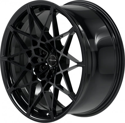 Proline PFM forged black glossy Alufelge 10.5x20 Zoll ET28 LK 5x112 ML66.5 – Bild 6
