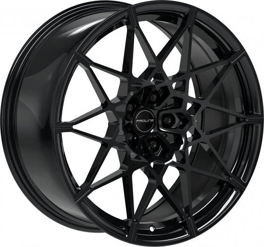 Proline PFM forged black glossy Alufelge 10.5x21 Zoll ET20 LK 5x112 ML66.5