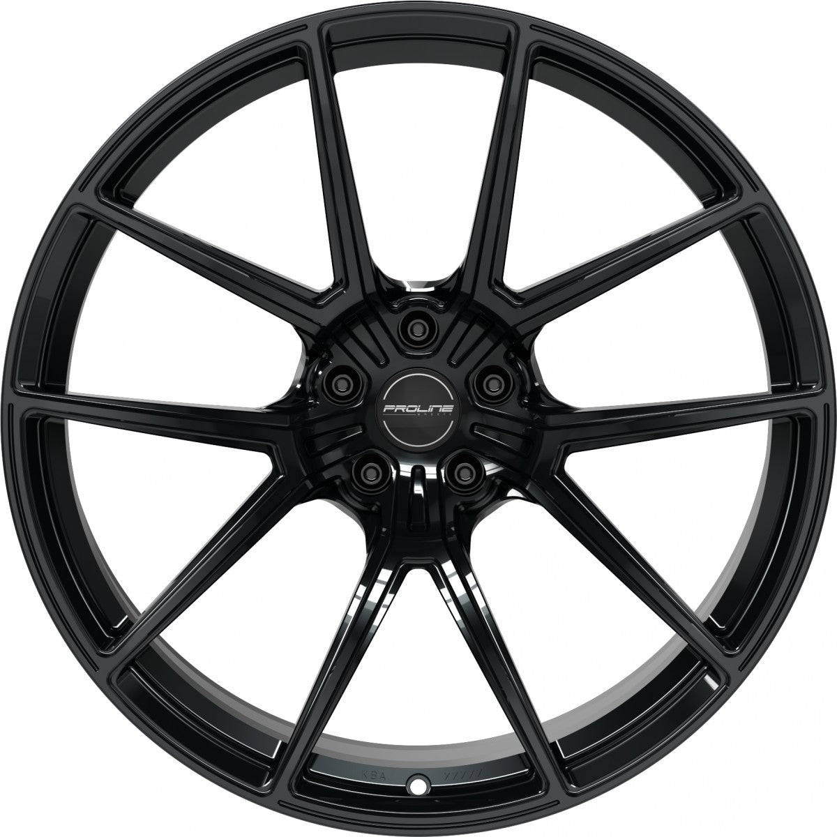 Proline PFR forged black glossy Alufelge 10.5x21 Zoll ET19 LK 5x112 ML66.5 – Bild 2