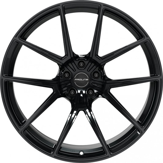 Proline PFR forged black glossy Alufelge 10.5x21 Zoll ET19 LK 5x112 ML66.5 – Bild 2