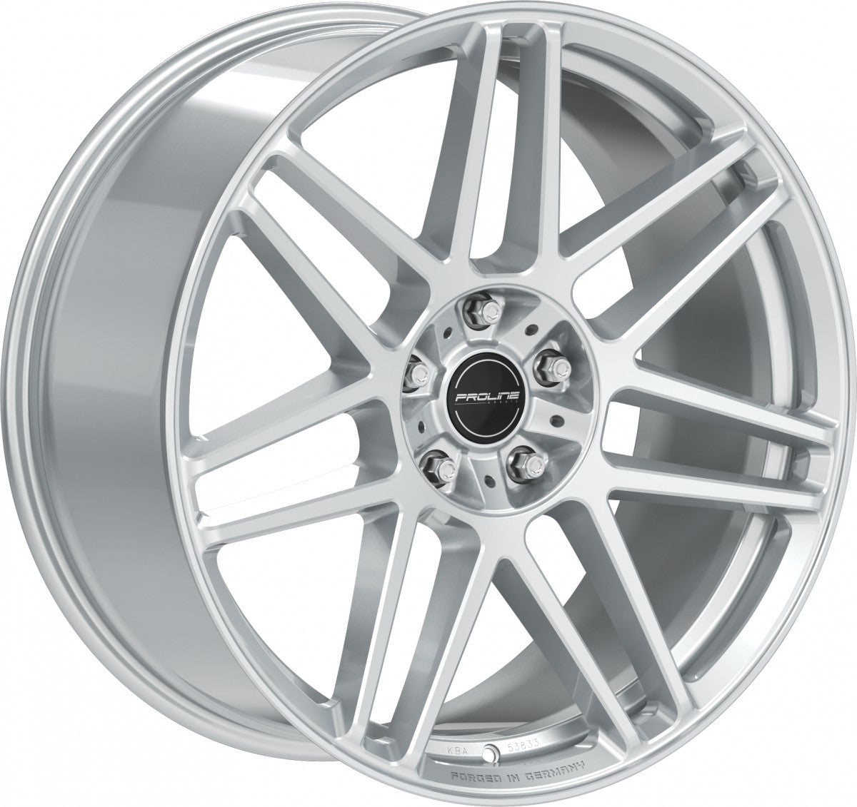 Proline PFG forged vanadium silver Alufelge 10x22 Zoll ET21 LK 5x130 ML84