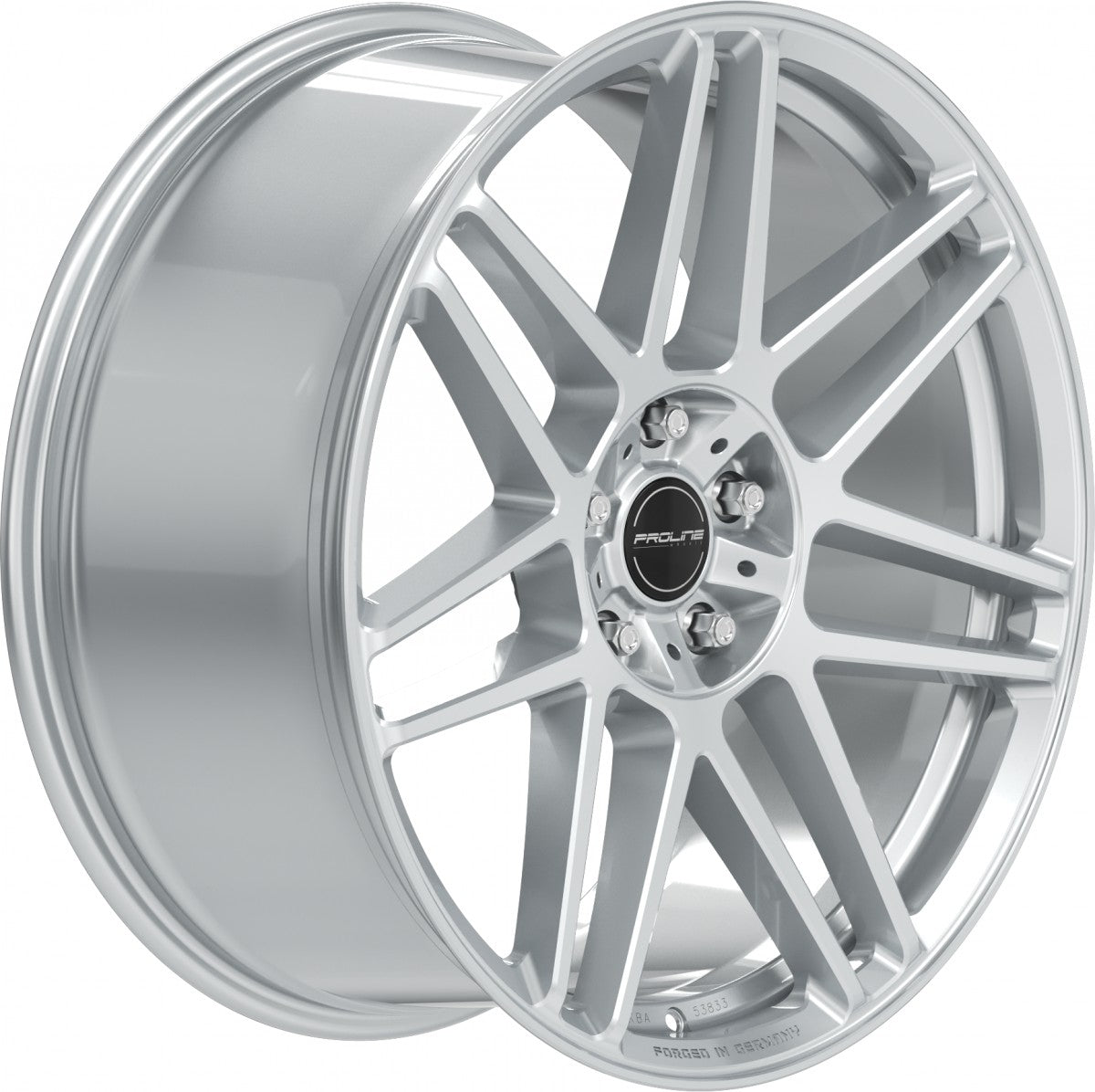 Proline PFG forged vanadium silver Alufelge 10x22 Zoll ET21 LK 5x130 ML84 – Bild 3