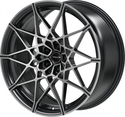 Proline PFM forged black matt polished Alufelge 9.5x20 Zoll ET22 LK 5x112 ML66.5 – Bild 5