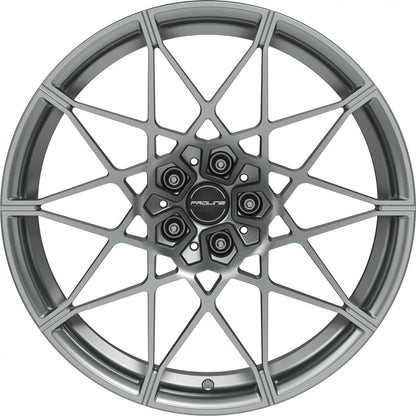 Proline PFM forged matt grey Alufelge 9.5x20 Zoll ET22 LK 5x112 ML66.5 – Bild 2