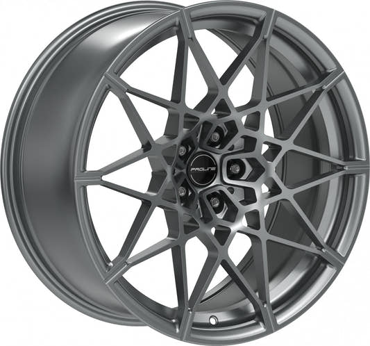 Proline PFM forged matt grey Alufelge 9.5x20 Zoll ET28 LK 5x112 ML66.5