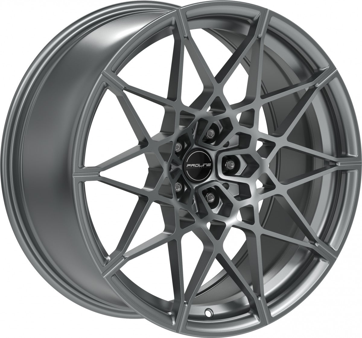 Proline PFM forged matt grey Alufelge 9.5x20 Zoll ET28 LK 5x112 ML66.5