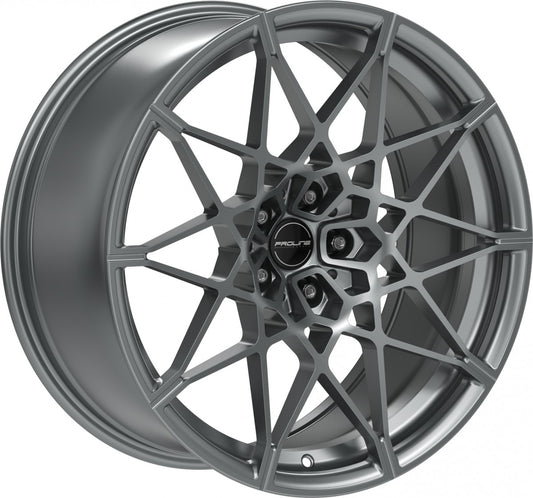 Proline PFM forged matt grey Alufelge 9.5x20 Zoll ET28 LK 5x112 ML66.5