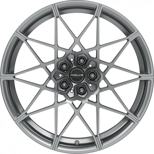 Proline PFM forged matt grey Alufelge 9.5x20 Zoll ET28 LK 5x112 ML66.5 – Bild 2