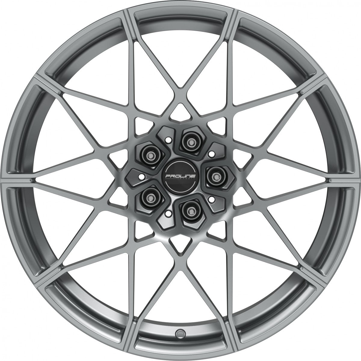 Proline PFM forged matt grey Alufelge 9.5x20 Zoll ET28 LK 5x112 ML66.5 – Bild 2