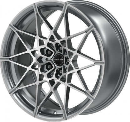 Proline PFM forged matt grey polished Alufelge 9.5x20 Zoll ET22 LK 5x112 ML66.5 – Bild 5